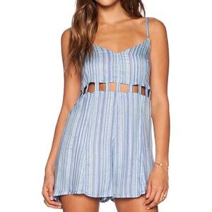 RVCA Easy Peasy Cutout Romper sz xs